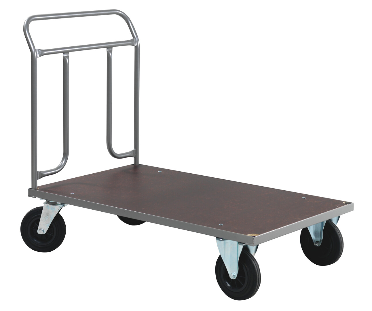Etra Oy Platform trolley, brake